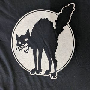 Wildcat hoodie or sweatshirt (black cat, sabot cat, IWW)