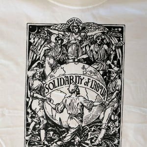 Solidarity of Labour t-shirt (Walter Crane)