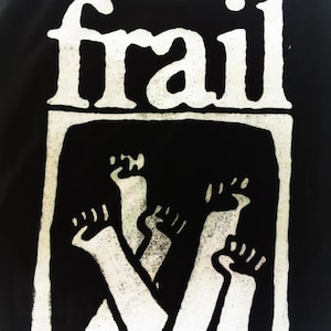 FRAIL Straight Edge, sXe, hardcore, emo sweatshirt
