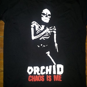 ORCHID Chaos Is Me t-shirt hardcore band image 1