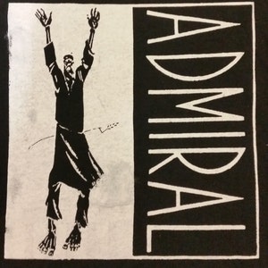 ADMIRAL hoodie - hardcore emo band