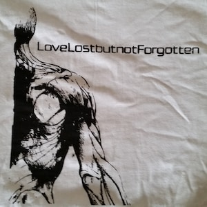 Love Lost But Not Forgotten t-shirt (hardcore, emo, screamo)