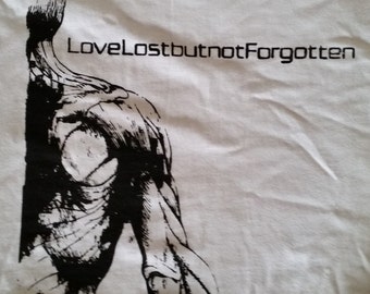 Love Lost But Not Forgotten t-shirt (hardcore, emo, screamo)
