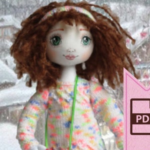 Cloth Doll Pattern PDF Digital Download