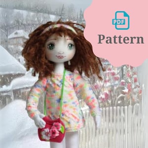 Cloth Doll Pattern PDF Digital Download