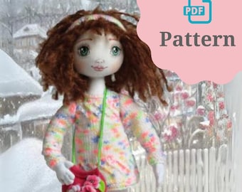 Cloth Doll Pattern PDF Digital Download
