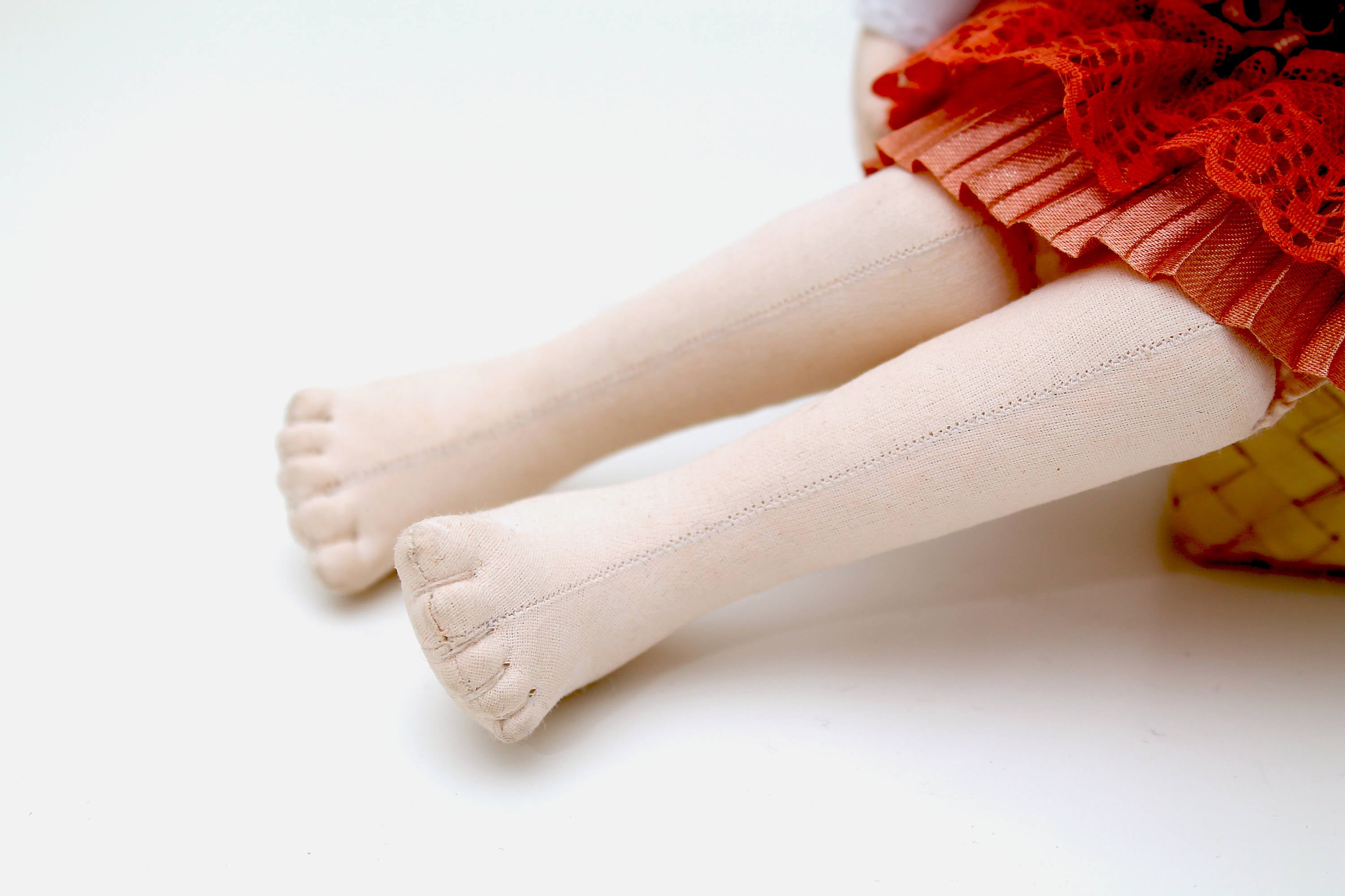 Textile Doll Rag Doll Fabric Doll Cloth Doll Art Doll Etsy