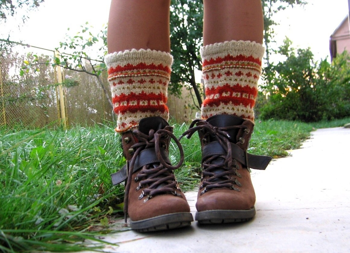 boot cuffs and socks