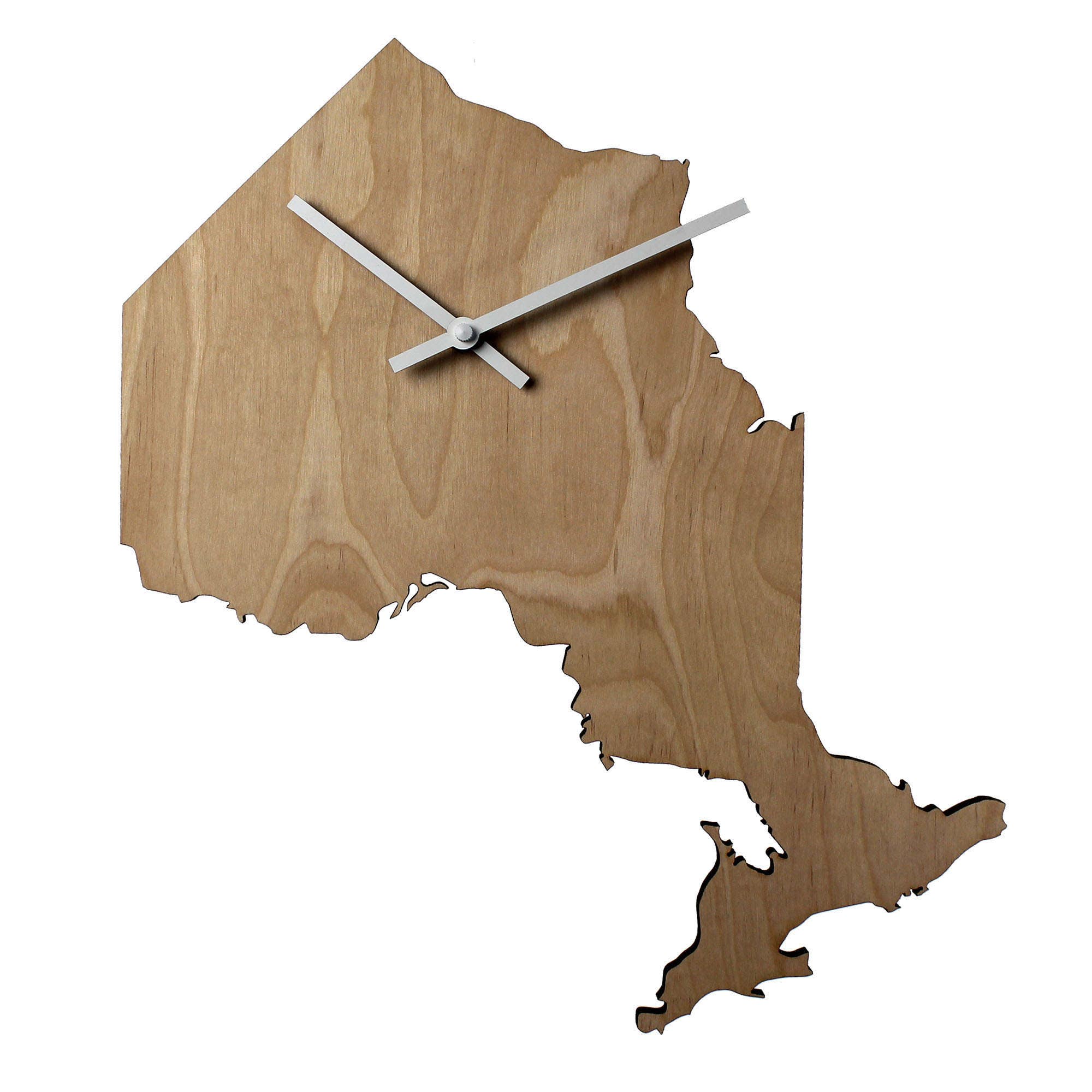 ONTARIO PROVINCE Map Wall Clock contemporary clock laser cut Etsy