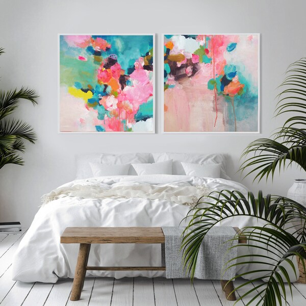 Pink Mint Green - Etsy UK