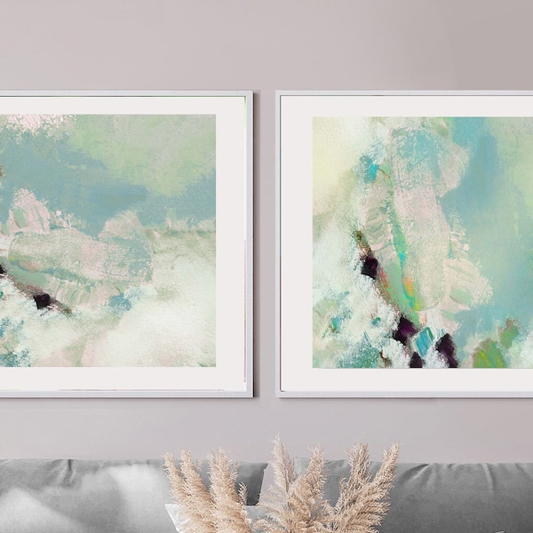 Mint Green Wall Art Etsy
