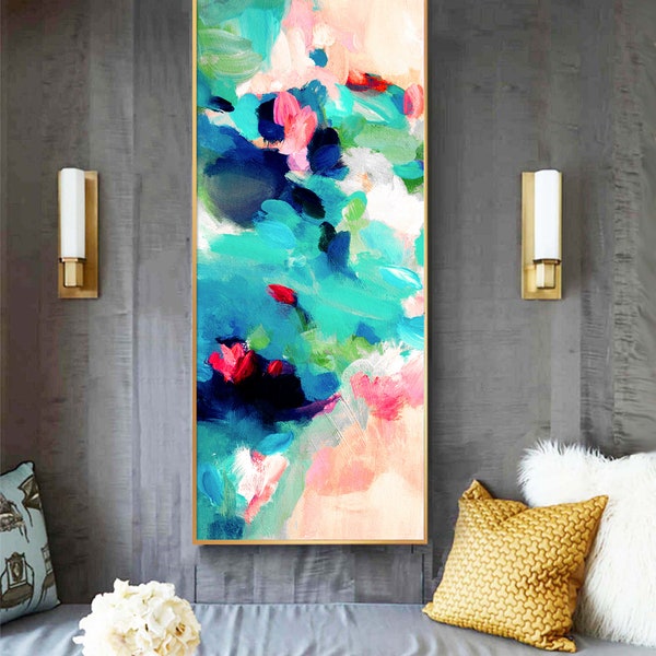 Long Skinny Wall Art Etsy