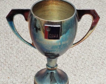 Civil Service Motoring Association 1979 Silver Plate Loving Cup Trophy D/L