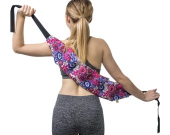 Back Strap Heat Pack with Ties, Australian Lupin Wheat Free Microwave Heat Belt for Lower Back and Period Pain, Handmade in Australia