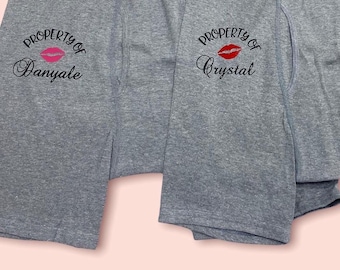 Property Of Boxers, Funny Personalized Valentines Day Gift For Him, Boyfriend Gift