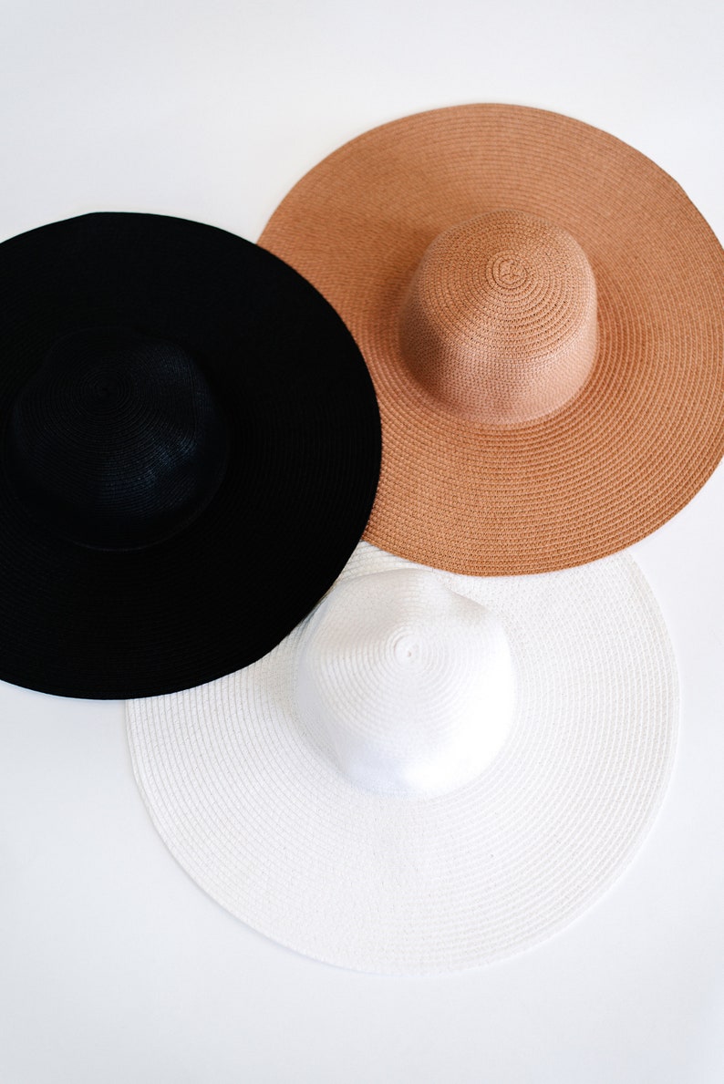Floppy hat, summer outdoors, monogram hat, sun kissed hat, Summer Party Hat, custom wide brim, honeymoon hat, beach hat, bachelorette gift image 2