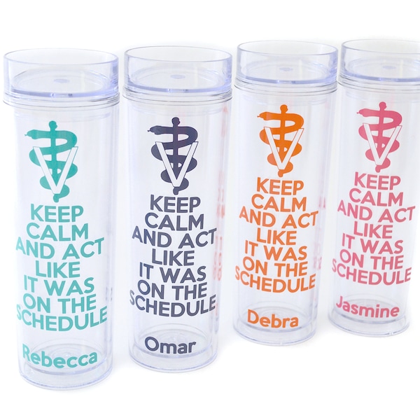 Vet Tech Gift, Veterinarian Gift, Nurse appreciation gift, Personalized Nurse Water Bottle, Gift for Nurse, Nurse Tumbler, Veterinarian