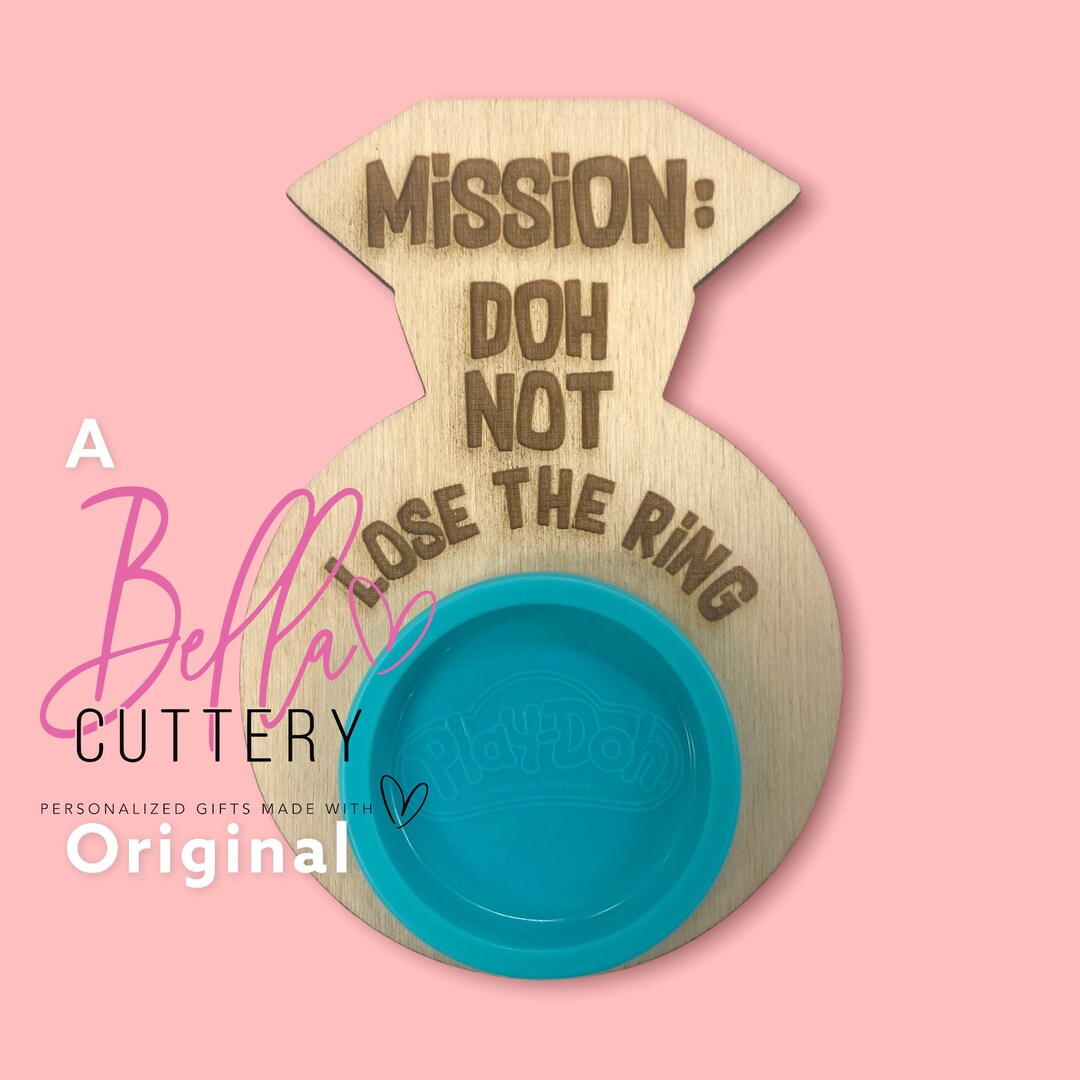 Missiondo Not Lose the Rings, Funny Ring Bearer Toy, Ring Security