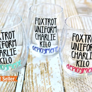 Deployment Survival Cup Gift, Care package ideas, Gift for Her, Gift for Friend, Valentines Day Gift