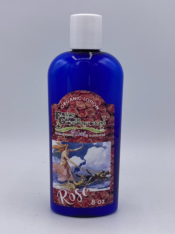 Freya Rose Organic Lotion, Awaken your inner enchantress and let Freya’s grace linger. Vegan