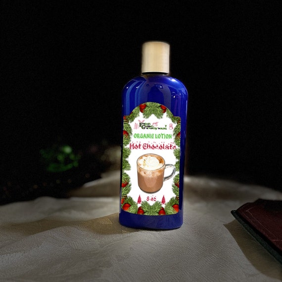 Hot Chocolate Organic Vegan Lotion, Palm Free Moisturizer, Cruelty Free Skin Care, Gifts for Her, Cruelty Free Skincare Hand Lotion