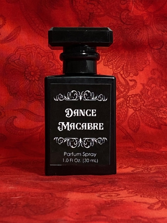 Dance Macabre Perfume Oil Spray moves like a waltz in the moonlight—haunting, elegant, and utterly hypnotic. 1oz (30ml) Glass Bottle Vegan
