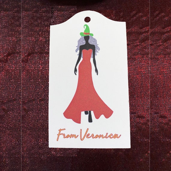 Witch Lifestyle Holiday Gift Tags, Christmas Tags with Ribbons, Set of 7 Personalized Gift Tags, Solstice Gift Tags, Yule Packaging