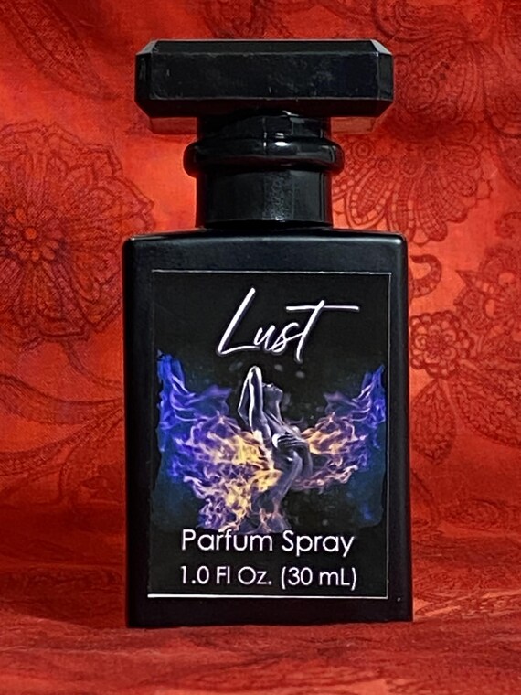 Lust Perfume Oil Spray, is pure, unbridled desire captured in a bottle, an intoxicating elixir that smolders on the skin. 1oz (30ml) Vegan