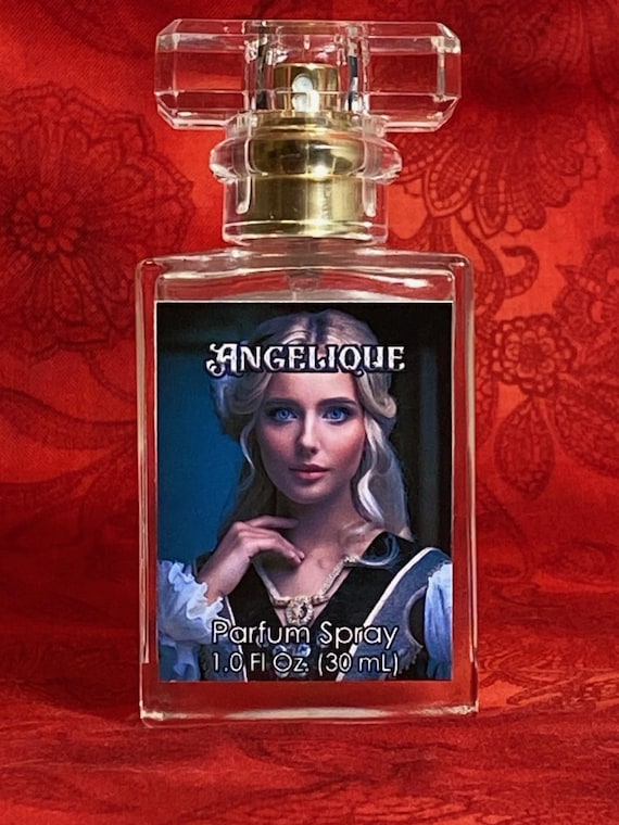 Angelique Gothic Perfume Oil Spray, a fragrance of dark romance and whispered secrets, inspired by the timeless allure of Dark Shadows. 1oz