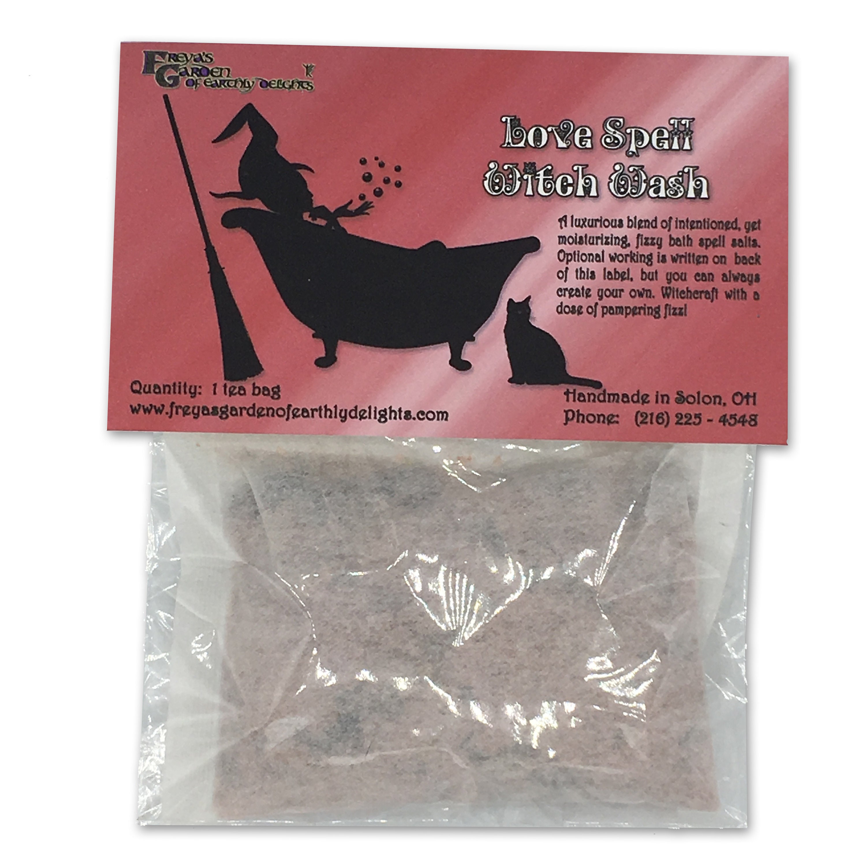 Love Bath Spell Love Spell Witch Wash Wiccan Bath Spell Etsy