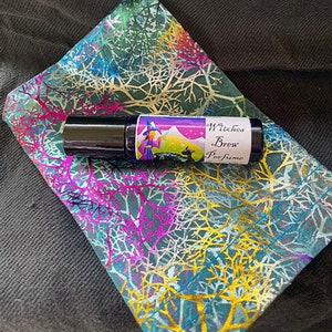 Witches Brew Perfume Oil Rollon Bottle, Gifts for Her, Vegan Friendly, Witchy Gifts, Pagan tools, Body Oil, Cruelty Free, Pthalate Free