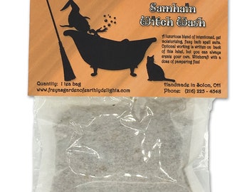 Samhain Kit, Samhain Ritual Bath, Samhain Witchcraft Supply, Bath Soak, Sabbat Ritual Bath, Samhain Witch Wash