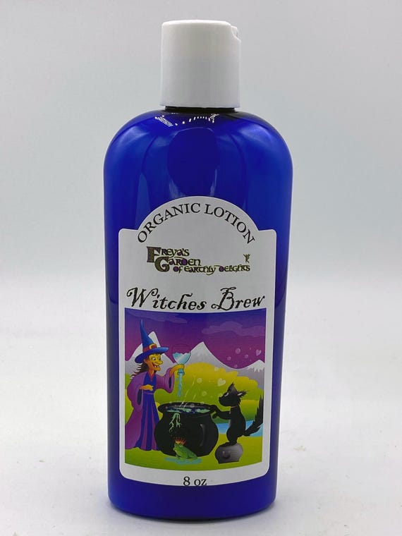 Witches Brew Organic Lotion is a silky lotion, stirred with a swirl of earthy magic, and just enough mystery to keep them guessing. Vegan