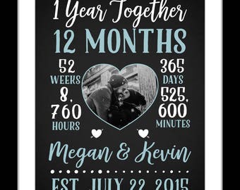 one year anniversary etsy