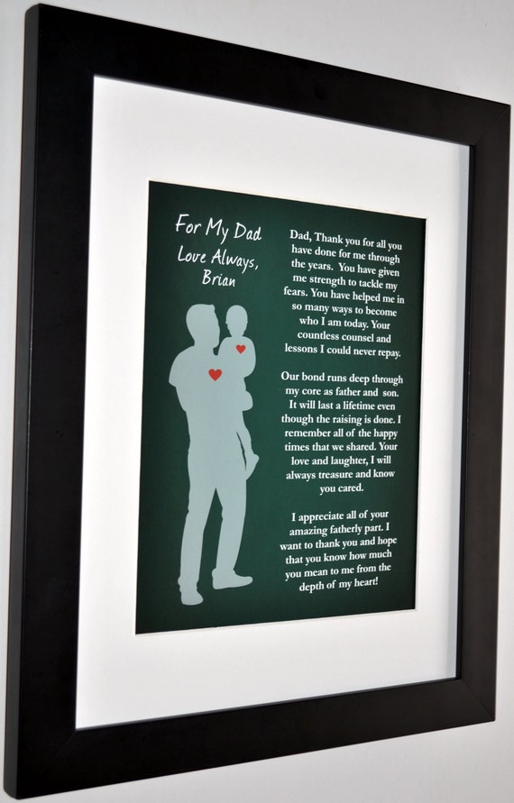 wedding gift from father to son