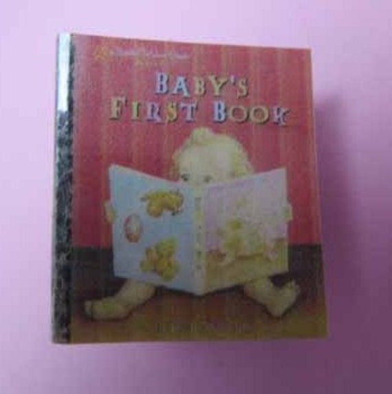 Children's Book Baby's First Book Dollhouse Etsy