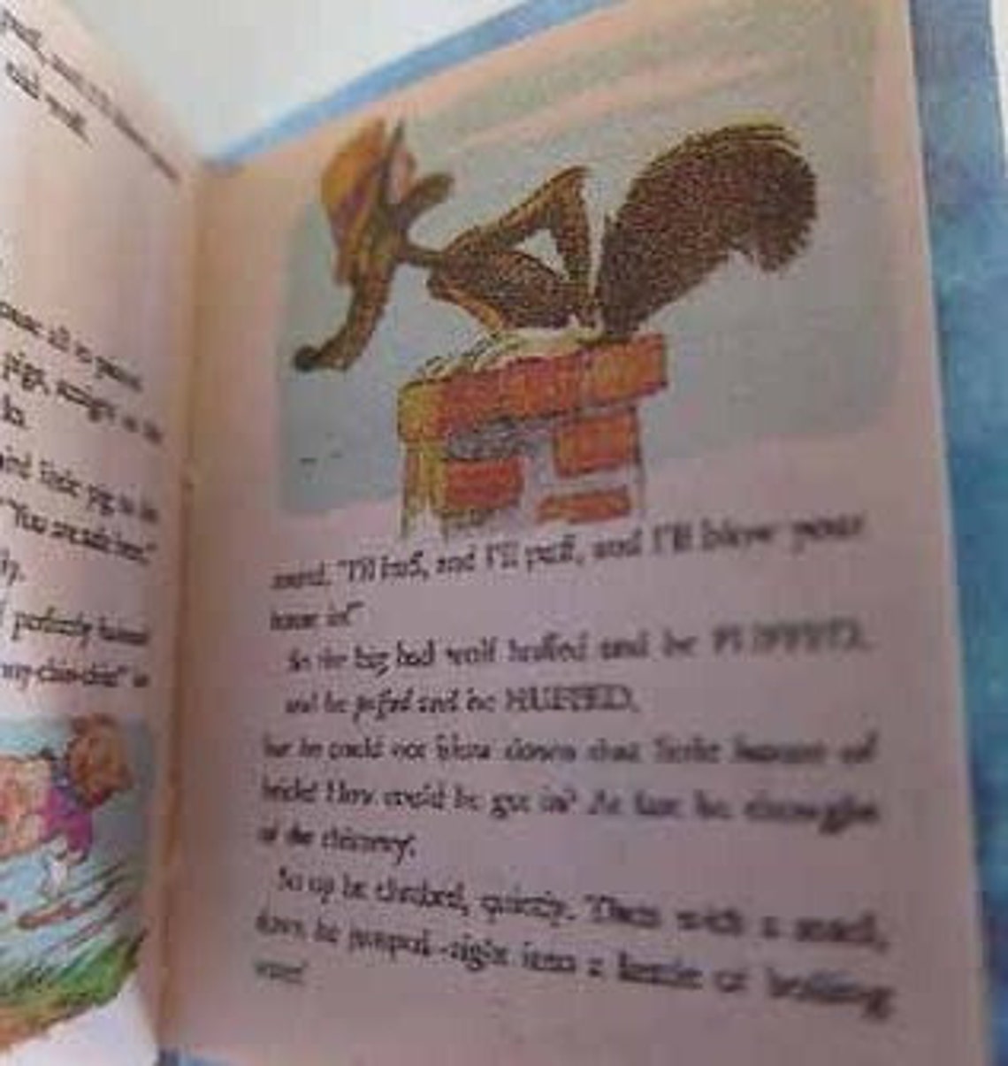 Children's Book Three Little Pigs Dollhouse Miniature | Etsy