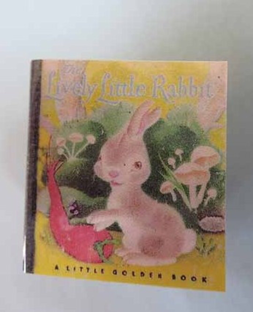 Children's Book Lively Little Rabbit Dollhouse Miniature Etsy