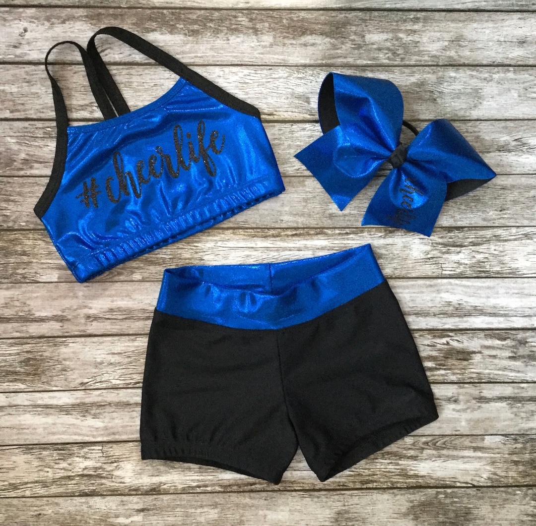 Girls Cheer Wear,kids Cheer Wear,girls Cheer Outfit,kids Cheer Outfit