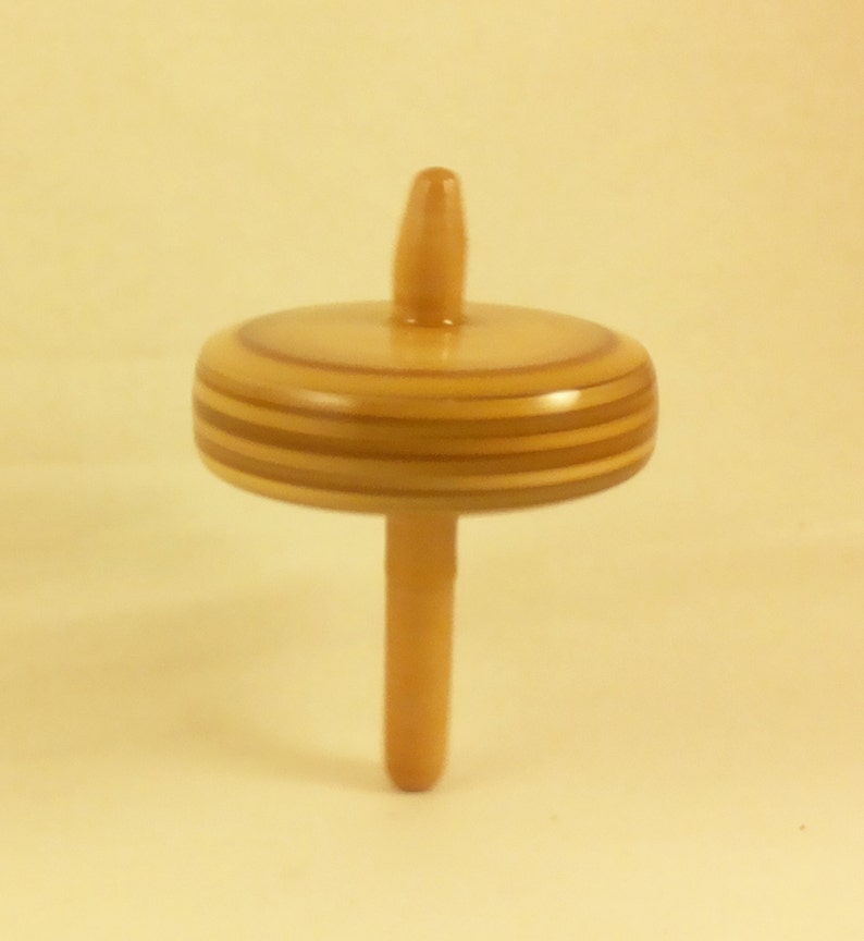 Wooden Spin Top Spinning Top Spiral Handmade Medium Wooden Etsy