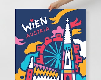 Wien Steffl Poster