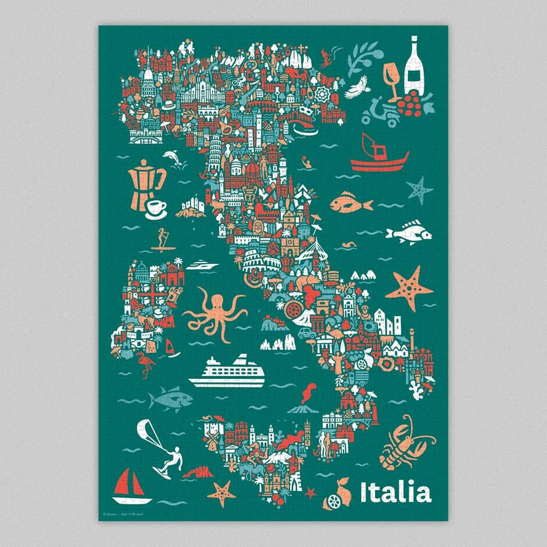 Italy jigsaw puzzle Bild 3