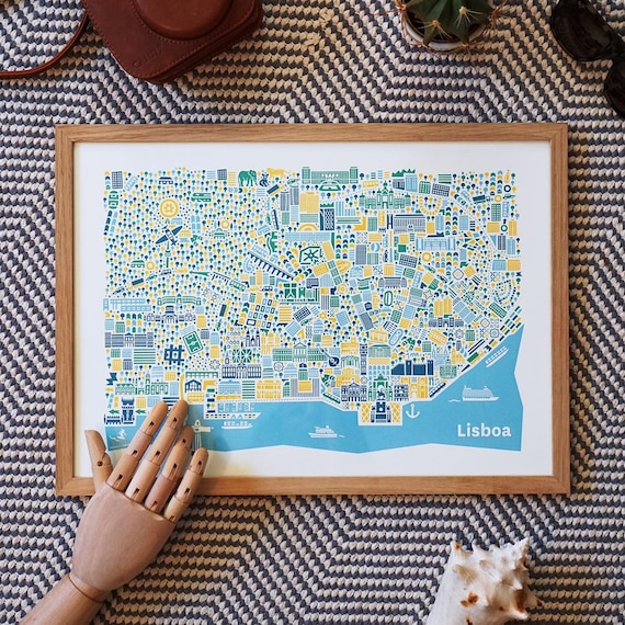 Lissabon Poster