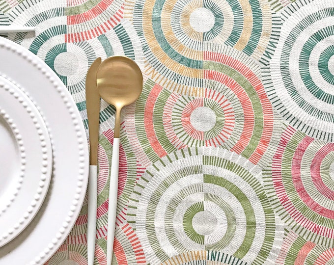 Vintage VERA Tablecloth UNUSED Vivid Orange/yellow & Yellow Etsy