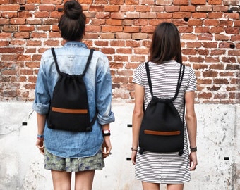 MESH POLIESTERE BACKPACK, textile backpack, fitness backpack, beach bag, textile rucksack, casual sporty, backpack, gym xmas Christmas gift