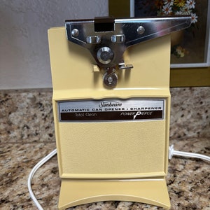 Vintage Ambassador hand mixer & Cuisinart Electric Can opener