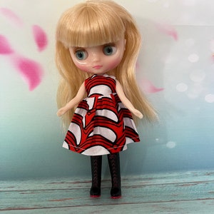 Middie Blythe dress -  African print! Unique doll dress!
