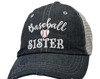 Cocomo Soul Baseball Sister Embroidered Baseball Hat -228