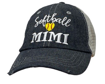 Cocomo Soul Softball Mimi Embroidered Hat -312