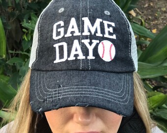 Cocomo Soul Baseball Game Day Hat Baseball Mom Embroidered Baseball Hat Cap -210